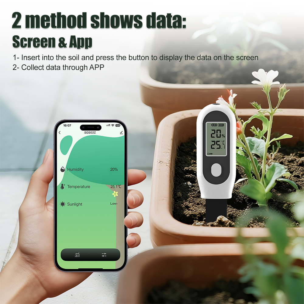 Smart Pot - 3 in 1 Soil Tester Zigbee
