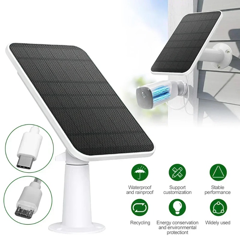 9.8ft Extension Cord Solar Cha - Garden Camera recension och pris