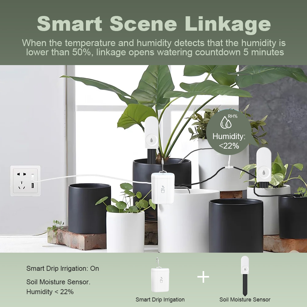 5pcs ZigBee 3.0 Soil Moisture  - Garden Camera recension och pris