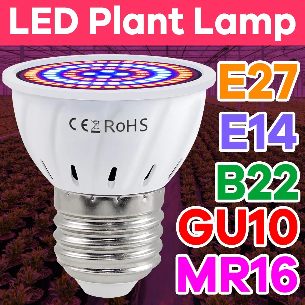 Plant Grow Light 220V LED Bulb - Plant Grow Light Full Spectrum recension och pris