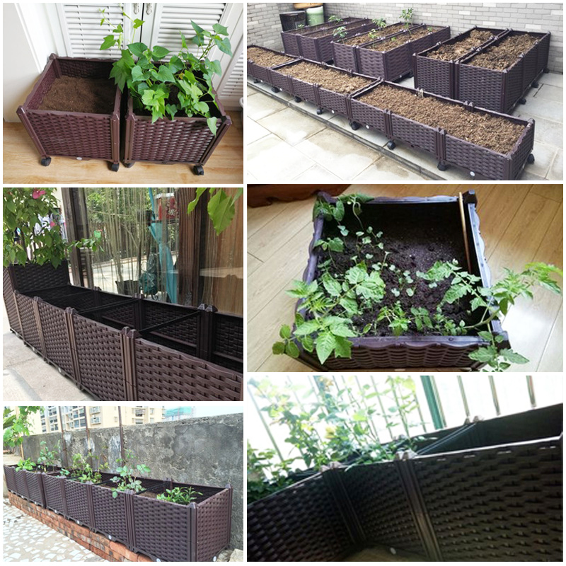 Self Watering Raised Garden Be - Self Watering Planter recension och pris