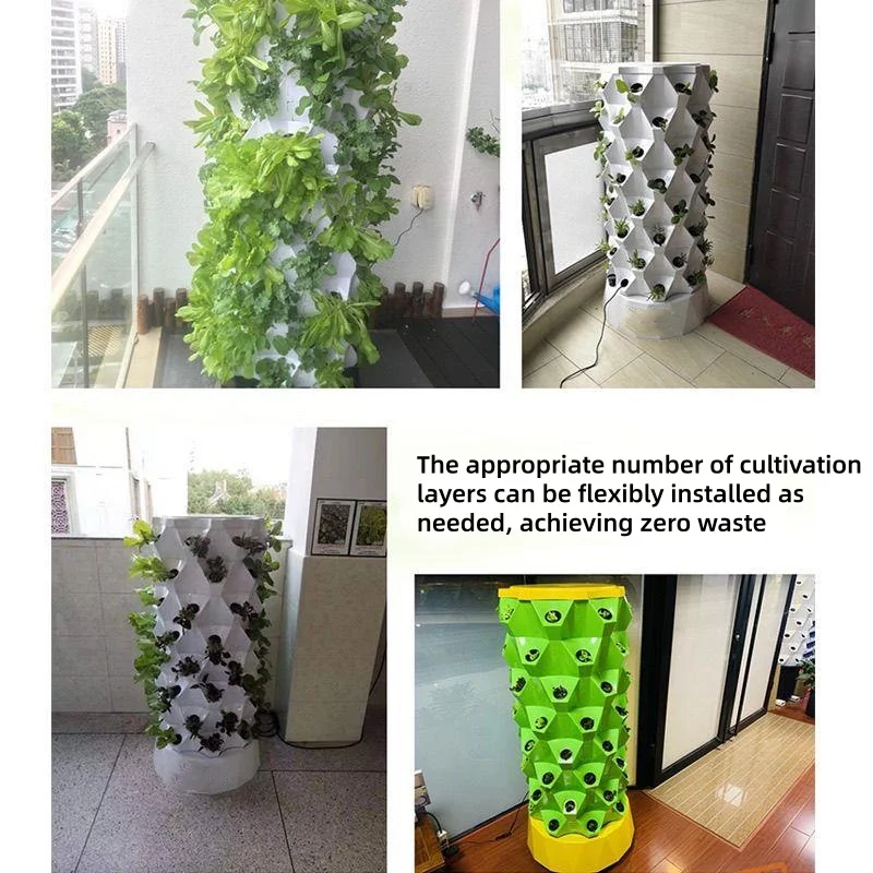 Vertical Hydroponic Growing To - Hydroponic Tower recension och pris