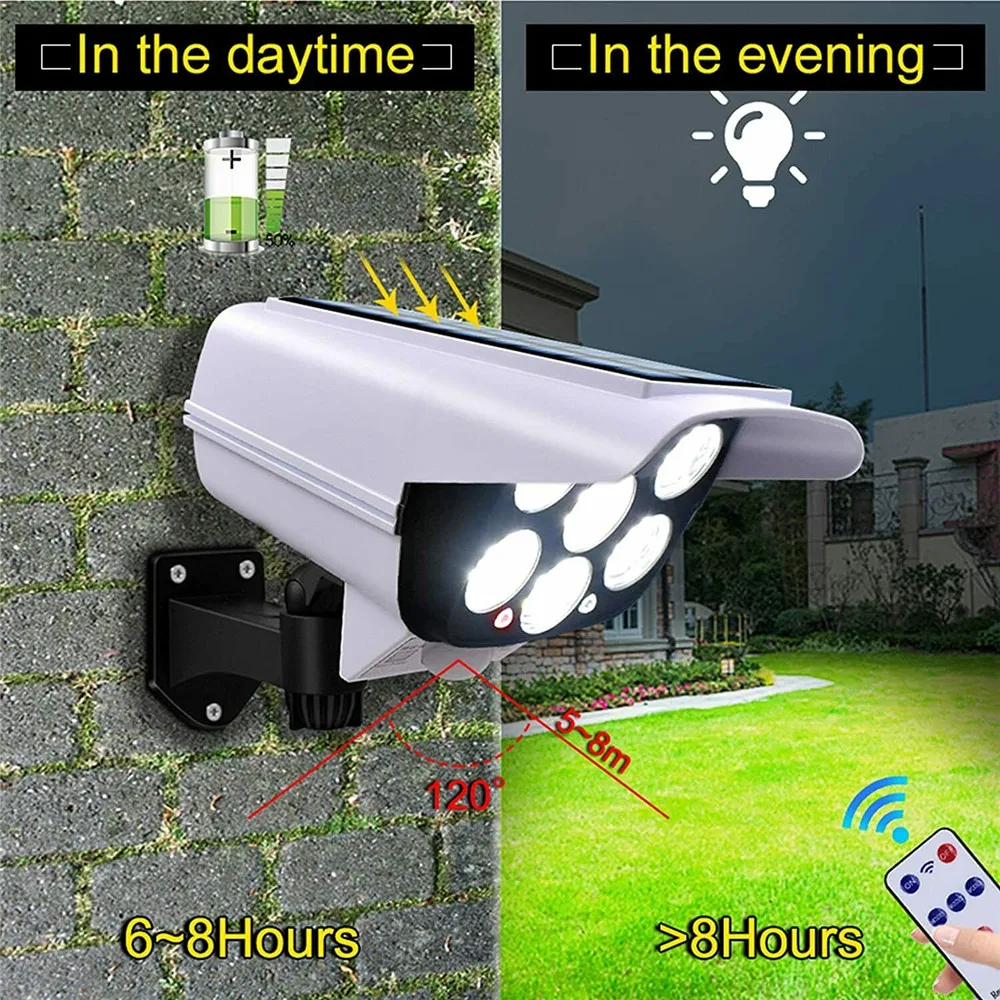 Outdoor Solar Light Motion Sen - Garden Camera recension och pris