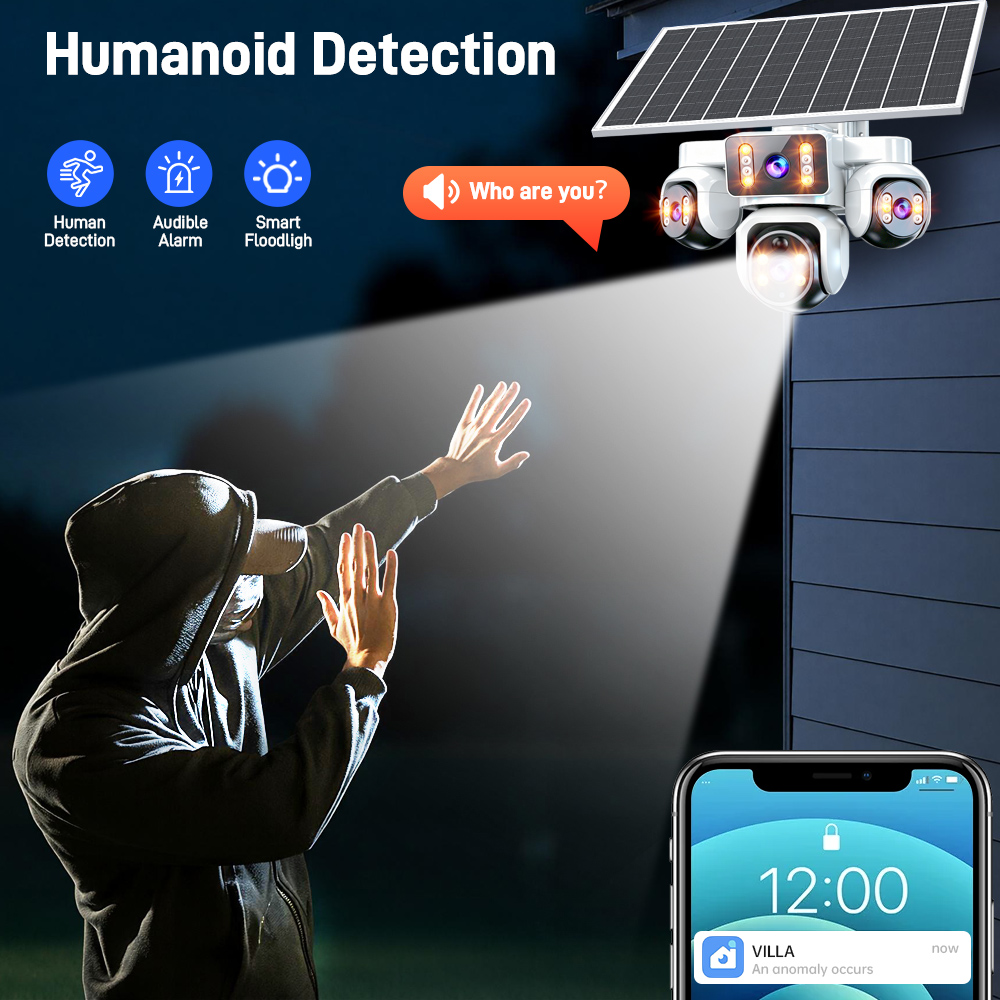 Yoosee 15MP AOV Solar 4G Camer - Garden Camera recension och pris