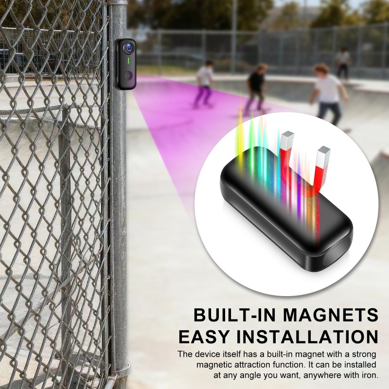 Magnetic Sports Camera 1080P H - Garden Camera recension och pris