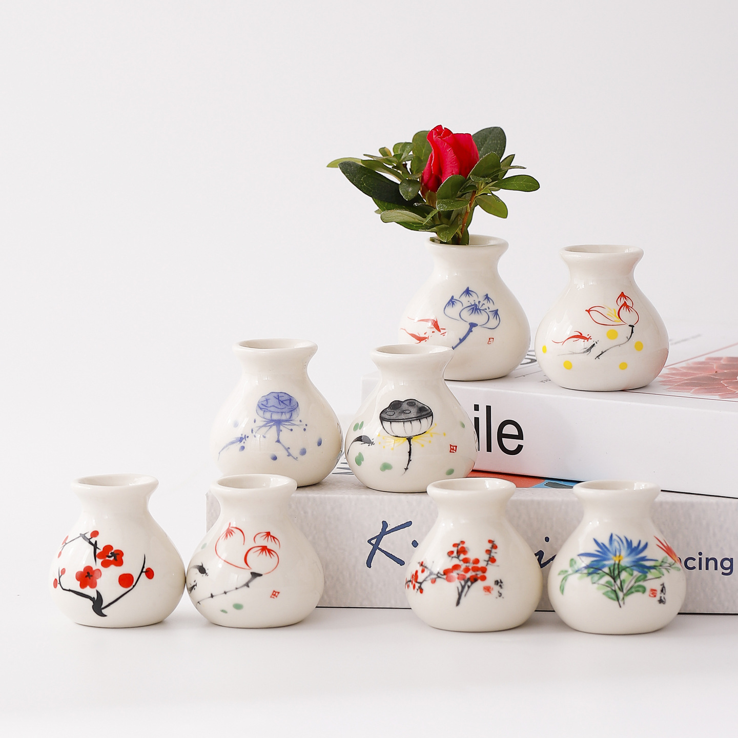 Retro Ceramic Vase Flower Vase - Hydroponic Grow Pod recension och pris