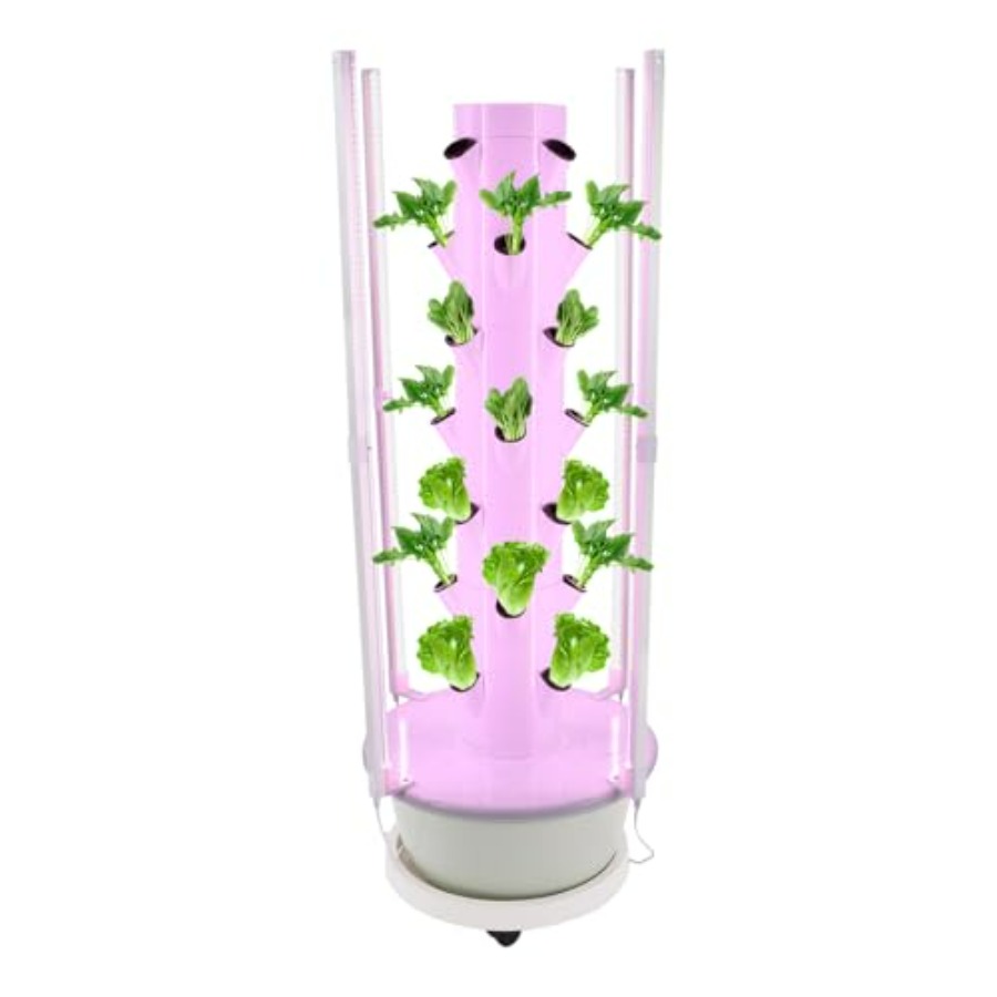 Hydroponic growing tower for i - Hydroponic Tower recension och pris